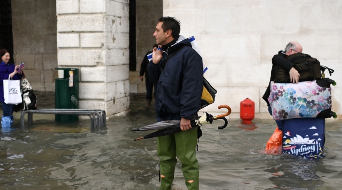 Inundaciones en Venecia