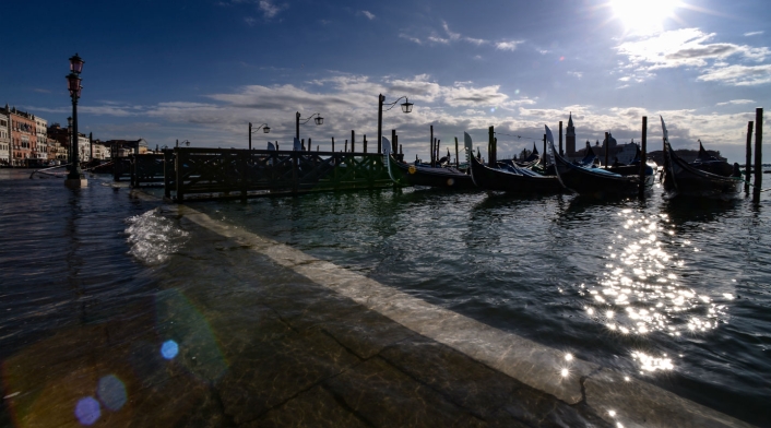 Inundaciones en Venecia, Italia