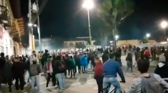 Alcaldía de Facatativá en jornada de protestas Alcaldía de Facatativá en jornada de protestas