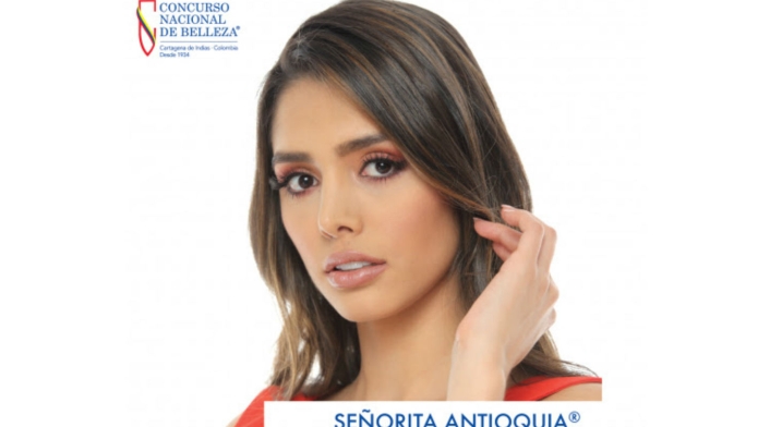 Paula Jiménez, señorita Antioquia 2019