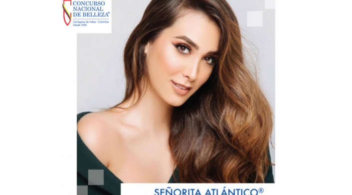 Claudette Abuchaibe, señorita Atlántico 2019