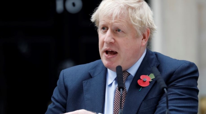 Boris Johnson, primer ministro del Reino Unido