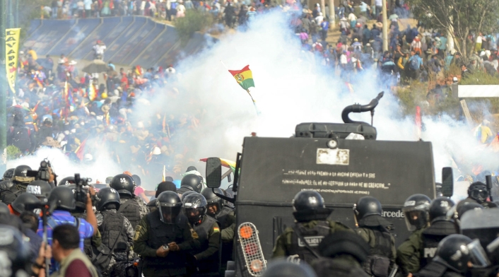Enfrentamientos en Bolivia Enfrentamientos en Bolivia
