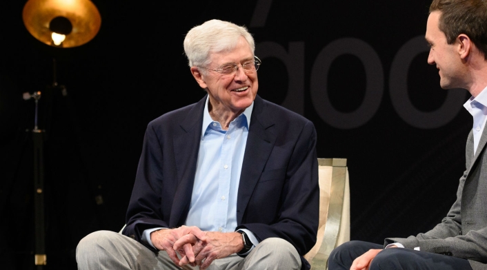 Charles Koch, copropietario de Koch Industries