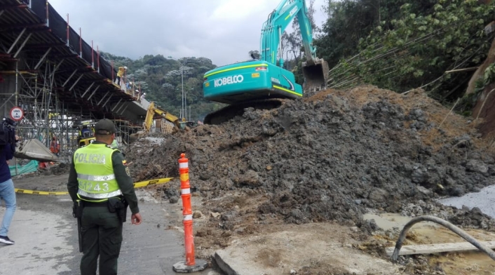 La ladera será monitoreada para evitar futuros deslizamientos.