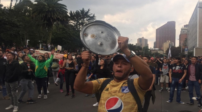 Alrededor de 500 personas se reunieron en el Parque Nacional según las primeras versiones