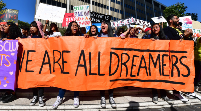 Manifestaciones de Dreamers en EE.UU.