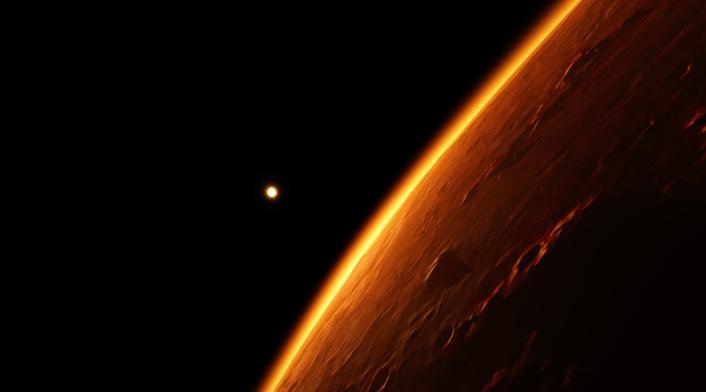 El planeta Marte