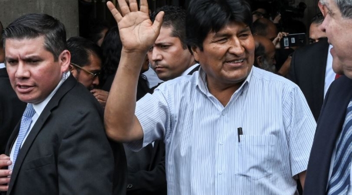 Evo Morales en México