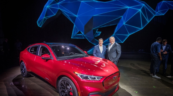 Presentación primer Ford Mustang eléctrico
