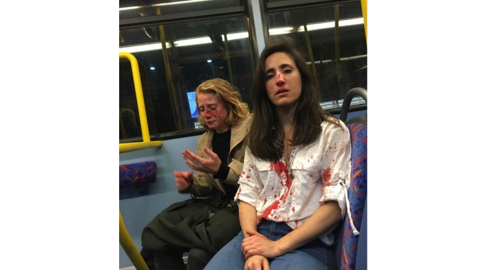Jóvenes agredidas en Londres