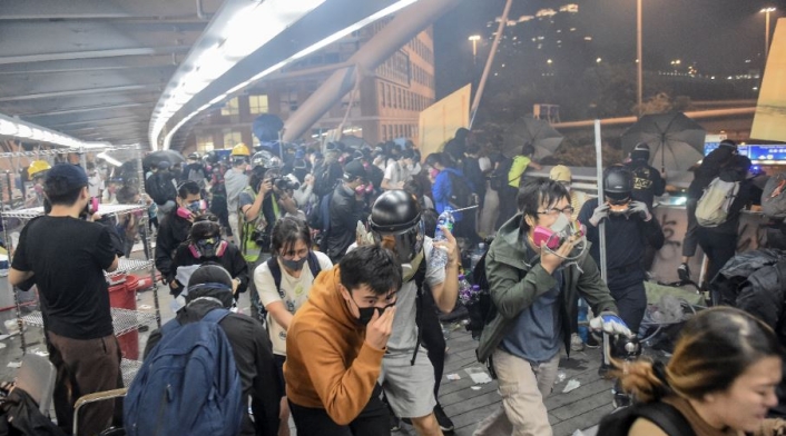 Manifestaciones en Hong Kong
