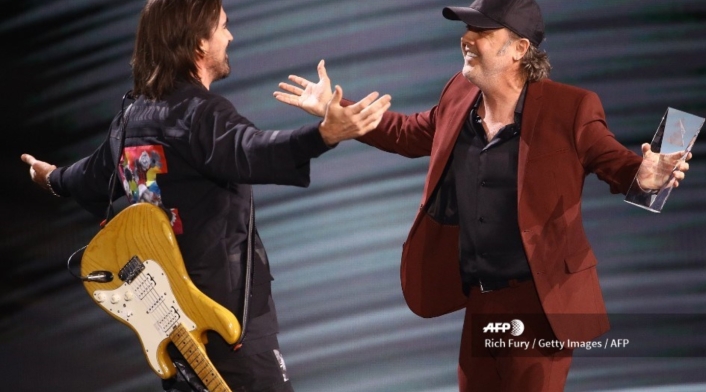 Juanes y Lars Ulrich