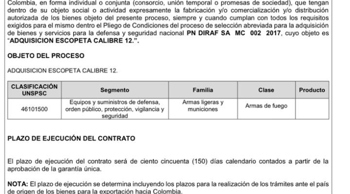 Reglamento de uso de armas de la Policía