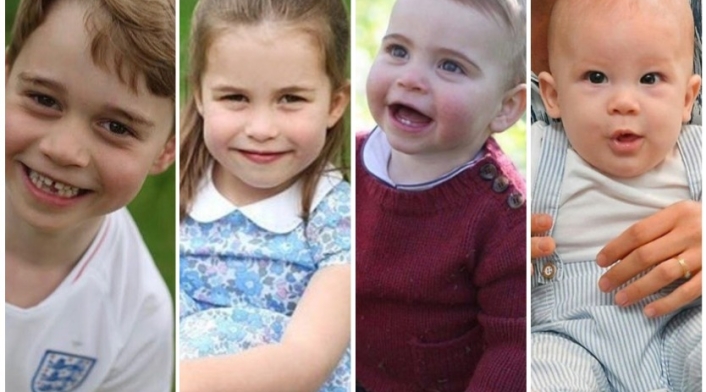 Niños de la realeza inglesa
