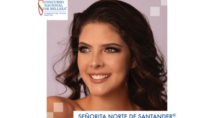 Natalia Manrique Aguilar, señorita Norte de Santander 2019