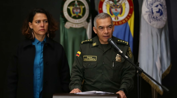 Director de la Policía, Óscar Atehortúa Director de la Policía, Óscar Atehortúa