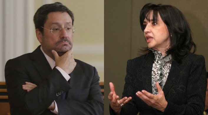 Pacho Santos y Claudia Blum, en medio de una dura polémica. Pacho Santos y Claudia Blum, en medio de una dura polémica.