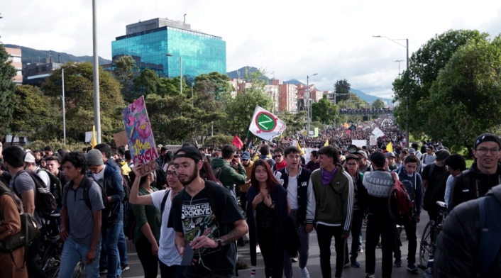 Paro nacional- Bloqueos en el norte de la ciudad