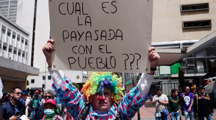 Paro nacional- Bloqueos en el norte de la ciudad