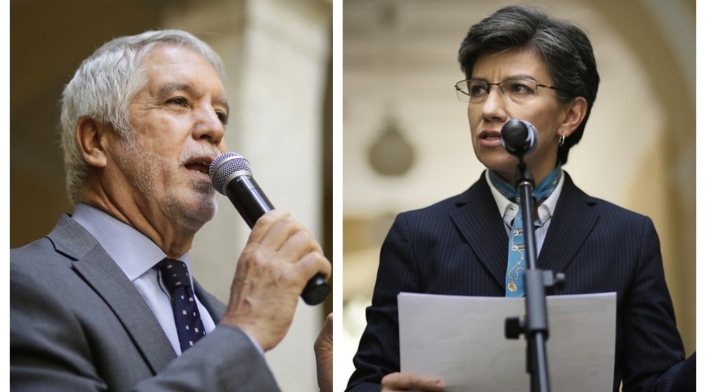 Enrique Peñalosa y Claudia López