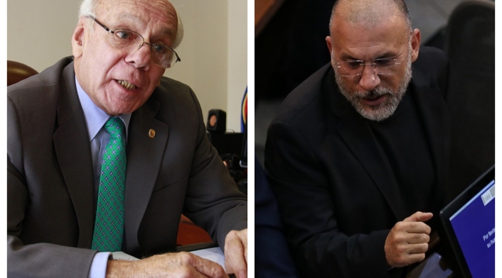 General Jaime Ruiz y Roy Barreras se enfrentaron