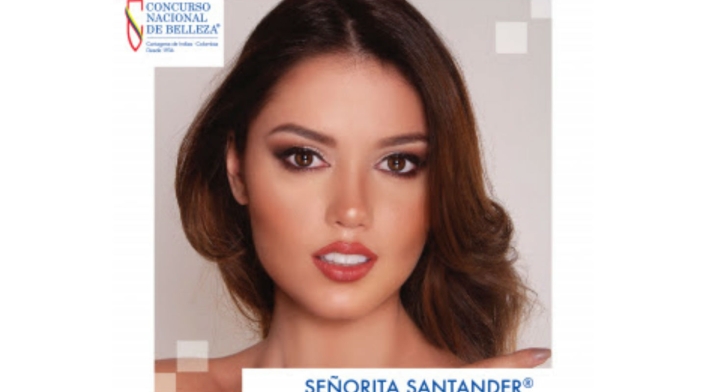 Paula Camila Gualdrón, señorita Santander 2019