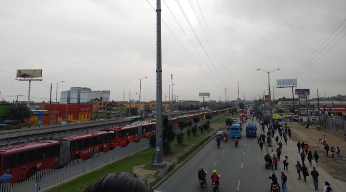 Cierre estación San Mateo Cierre estación San Mateo