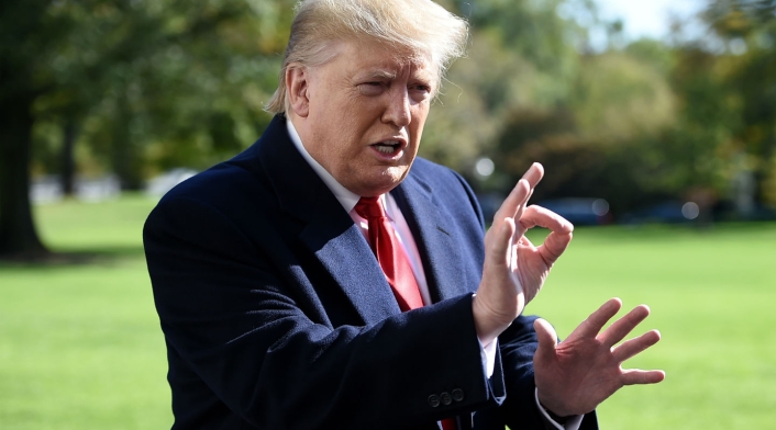 Donald Trump, presidente de EE.UU.