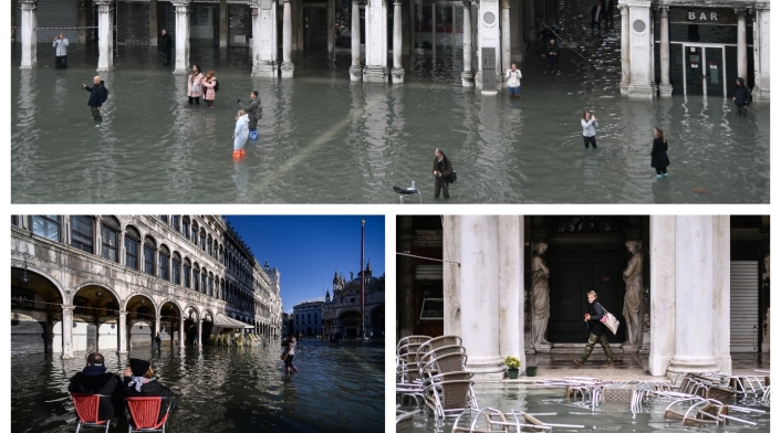 Inundaciones en Venecia