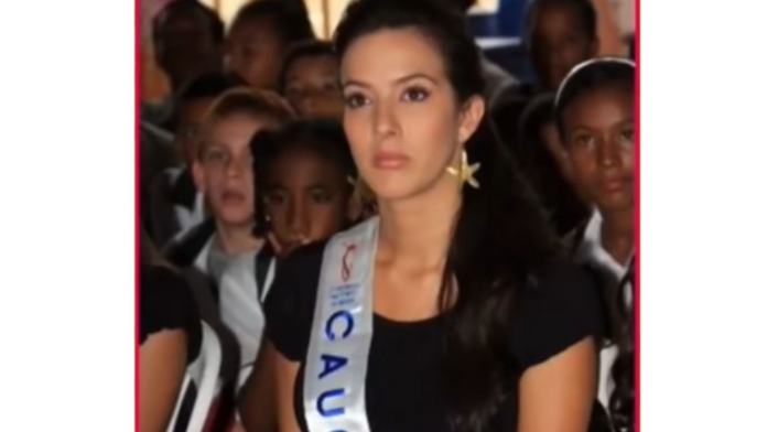 Violeta, fue Señorita Cauca en 2010, año en que resultó ganadora María Catalina Robayo.