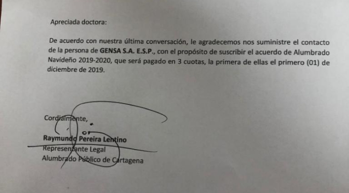 alumbrado público