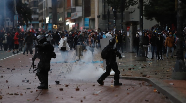 Disturbios en paro nacional del 21 de noviembre