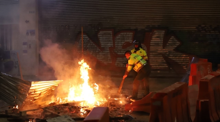 Disturbios en paro nacional del 21 de noviembre