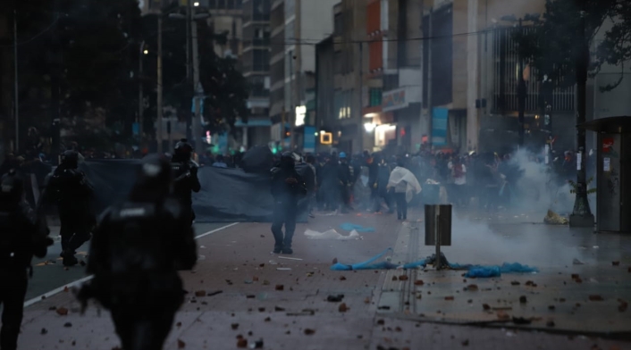 Disturbios en paro nacional del 21 de noviembre