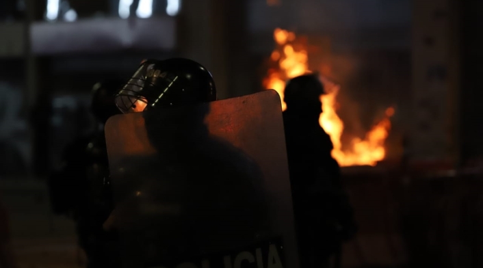 Disturbios en paro nacional del 21 de noviembre