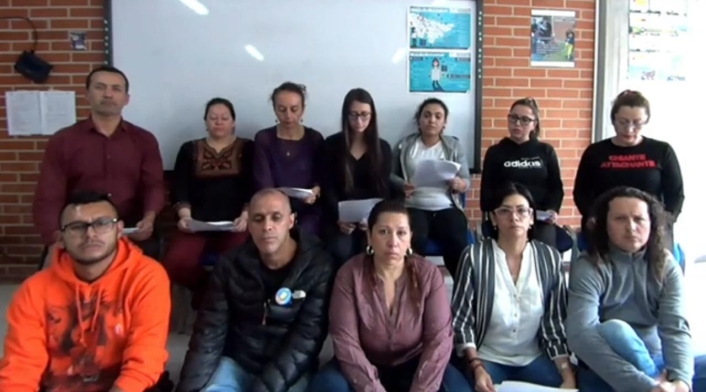 Docentes de Dilan Cruz piden revisar acciones de la Fuerza Pública hacía la ciudadanía