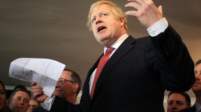 Boris Johnson, primer ministro británico