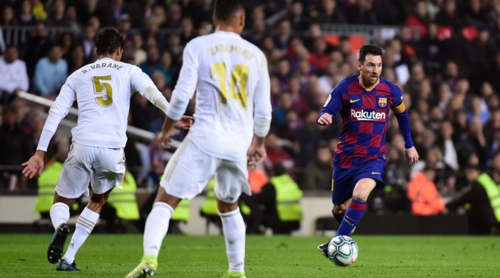 Barcelona vs Real Madrid, liga española