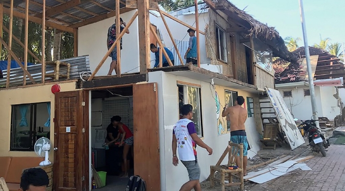 Tifón Phanfone en Filipinas