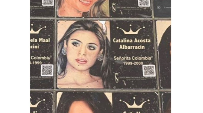 Catalina Acosta exreina de Colombia
