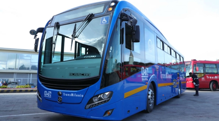 El nuevo bus eléctrico del Sitp