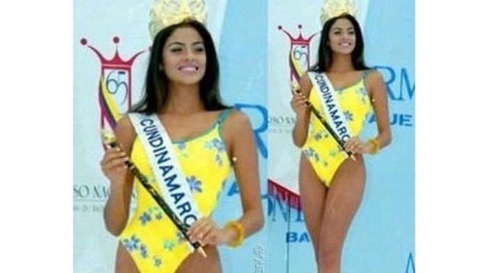 Catalina Acosta exreina de Colombia