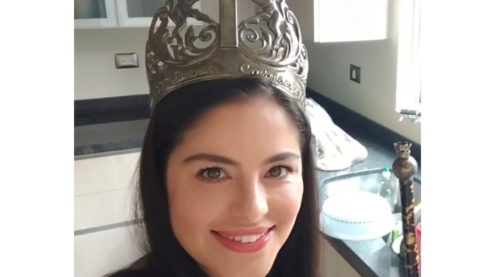Catalina Acosta exreina de Colombia
