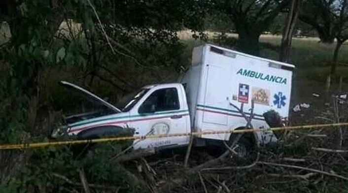 Accidente de una ambulancia en el Cesar