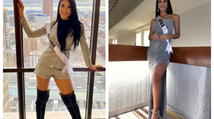 Danna García, Miss Aruba