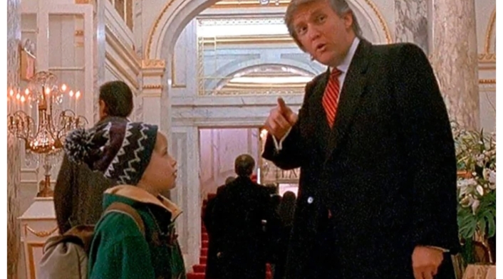 Trump en Mi pobre angelito 2