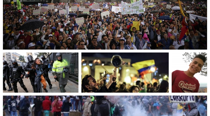 Colla ge Paro Bogotá