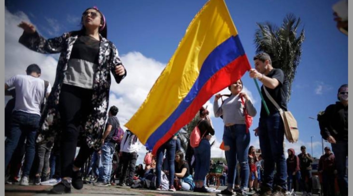 Protesta paro Cali Protesta paro Cali