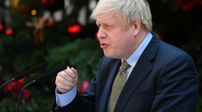 Boris Johnson, primer ministro británico